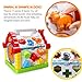 HOMOFY Baby Toys Colorful Musical Baby Little Fun House Lights & Music,Multi Games, Animal Geometric Blocks Learning Educational Toys Girls,Boys,Toddlers Babies