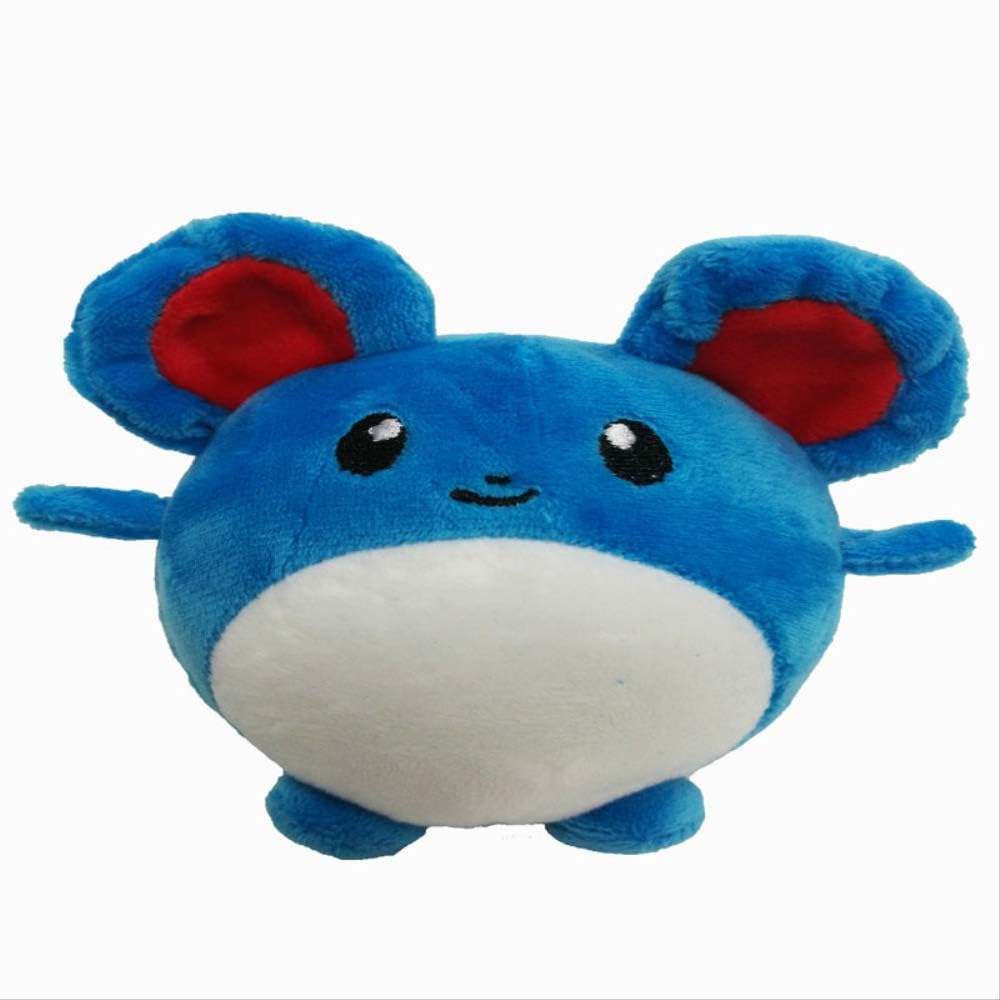 hjcly Plush Toy 11cm Marill Soft Stuffed Animals Toy Gift