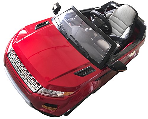 Range Rover Style Premium Ride On Electric Toy Car For Kids - 12V10A
Battery Powered - RC Parental Remote Controller - Leather Seat - Boys &
Girls - Red Range Rover Style Premium Ride On Electric Toy Car For Kids - 12V10A
Battery Powered - RC Parental Remote Controller - Leather Seat - Boys &
Girls - Red