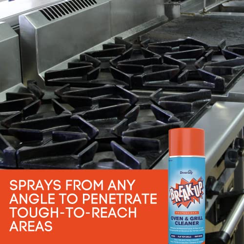 Diversey CBD991206 BreakUp Professional Oven & Grill Cleaner, Heavy