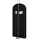 60 inch Dress Garment Bag for Suits, Dresses and Gowns – Long Garment Cover for Closet Storage and Travel Protection