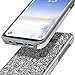 UrbanDrama Galaxy S8 Plus Case, Luxury Glitter Sparkly Crystal Rhinestone Dual Layer Hard PC Soft TPU Bumper Shockproof Protective Case Compatible Samsung Galaxy S8 Plus, Black
