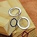 DIB Men Women 925 Sterling Silver Stud Earrings Hoop Huggie Gifts