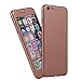 iPhone 6s Case,2win2buy [Full Body] Hybrid Tempered Glass with Acrylic Hard Case Cover Skin For iPhone 6s/iPhone 6 4.7 inch,Rose Gold