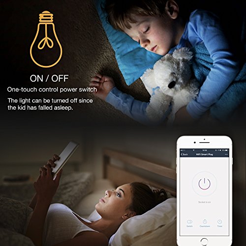 Alexa Smart Plug, IMILLET Smart Power Strip Wifi Surge Protector Compatible with Alexa IFTTT Google Assistant with 4 Outlet 4 USB Charging Port and 5ft Cord