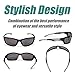 Duduma Polarized Sports Sunglasses for Men Women Running Cycling Fishing Golf Driving Shades Sun Glasses Tr90 (black/black)
