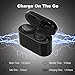Bluetooth Headphones GULUDED True Wireless Earbuds Sweatproof Bluetooth 4.1 Noise Cancelling in-Ear Gym Headphones with Built-in Microphone and 500mAh Charging Case for Gym,Sports and Running