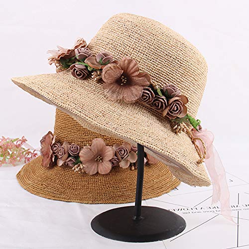 Flower Crown Headband Wreath Garland Hair Bands Floral Wedding Bridal Hair Hoop Women Leaf Ribbon Party Decoration Headdress Headwear Christmas Handmade Headpiece Hair Accessories 2 Pack Pink