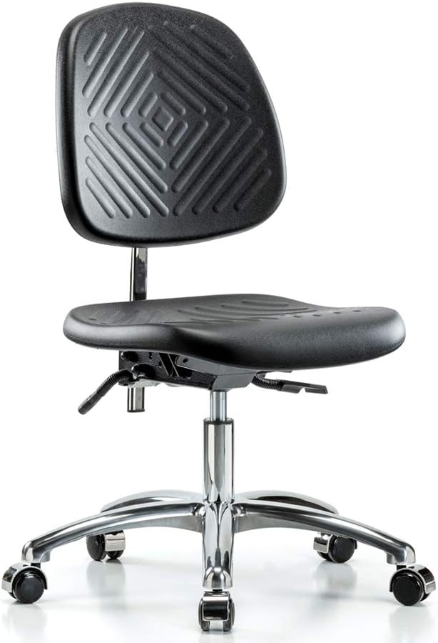 Perch Clean Room Ergonomic Industrial Chair with Large Back