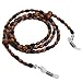 Mini Tree Wood Bead Eyeglass Chain Sunglasses Strap Reading Glasses Holder (Coffee)