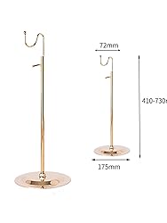Single Hook Adjustable Purse Display Stand Metal
