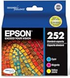 Epson T252520 DURABrite Ultra Standard-Capacity Color Ink Cartridge, Multipack