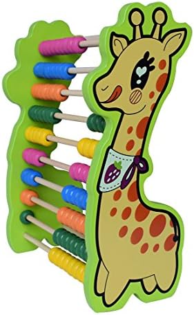 Verphaoed Rainbow Wooden Abacus Classic Math Educational Counting Toys