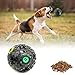 Toy Ball for Dogs - Dental Treat, Bite Resistant, Indestructible Non-Toxic Strong Tooth Cleaning Dog Toy Balls for Pet Training, Playing, Chewing - Soft Rubber, Bouncy, Tennis Ball
