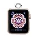 AsiaFly Necklace Pendant Compatible Apple Watch, Infinity & Double Loop Connector for Apple Watch Series 4, Series 3, Series 2, Series 1 Sport & Edition - Silver 42/44mm Infinity