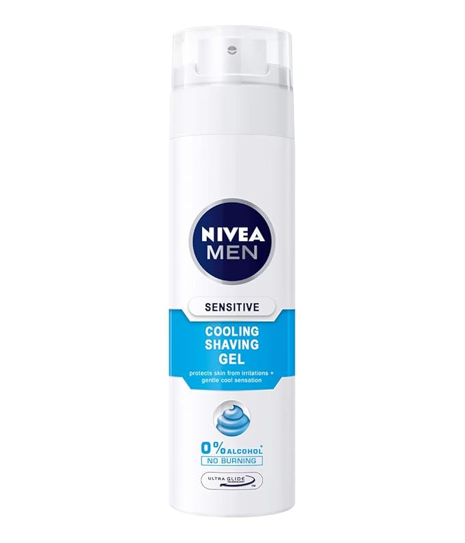 NIVEAMENSensitiveCoolingShavingGel 200ml, Pack of 6 Amazon.co.uk