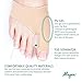 Bunion Corrector Bunion Splint – Orthopedic Bunion Relief with Gel Bunion Pads Toe Spacer Bunion Guard for Men and Women - Bunion Toe Separators Cushions Bunion Splint for Ultimate Foot Pain Relief and Aligns Big Toe (1 Pair)