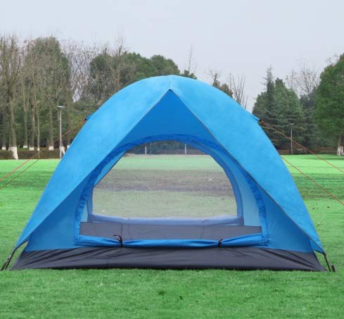 防水と防風の二重層二重キャンプテント屋外のキャンプテント3 4人野生の蚊帳旅行テント Large Lygmv B07qhwyxnr テント本体 最適な価格