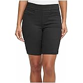 DKNY Jeans Women's Comfort Stretch Pull-On Bermuda Short