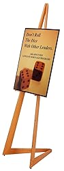 Wooden Display Easel with Height-Adjustable