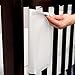 BreathableBaby Breathable Mesh Crib Liner 2014 (White Mist)