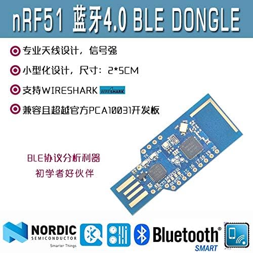 Lysee NRF51 DA14583 Bluetooth 4.04.1 BLE adapter DONGLE sniffer protocol analyzer