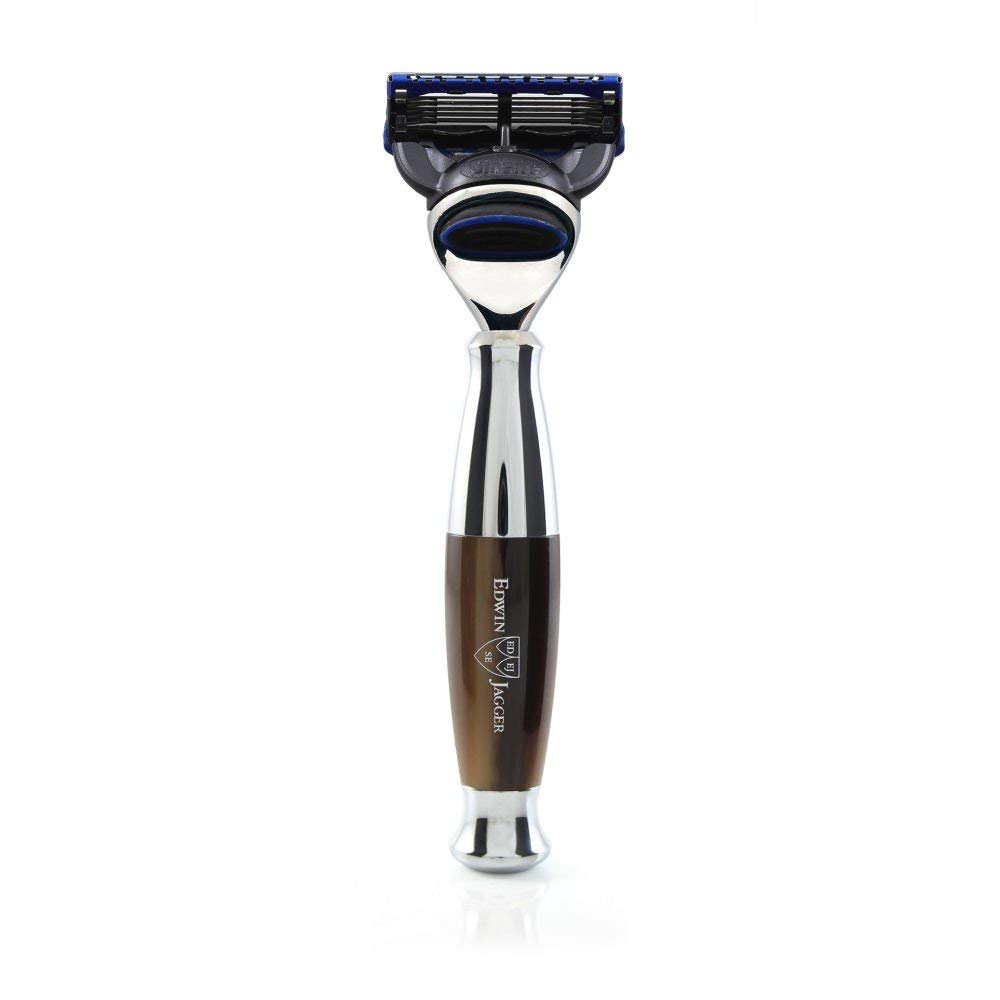 Edwin Jagger Diffusion 36 Series Razor for Fusion Blades (Imitation Light Horn)
