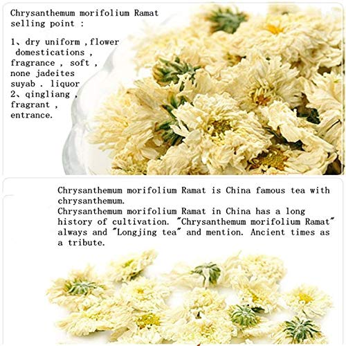 50g (0.11LB) China Chrysanthemen-Tee Chrysantheme Morifolium Ramat konservierte Blume duftender Tee Kräutertee Blumen… – Bild 3