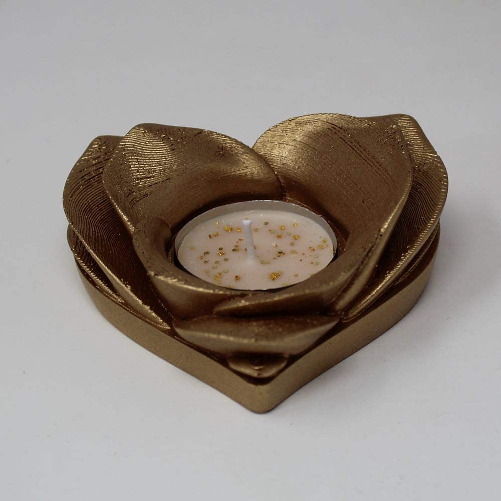 Gold Rose Tea Light Holder Amazon.co.uk Handmade