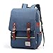 Mn&Sue Laptop Backpack for Men & Women, Durable Backpack for Travel, USB Charging Port, Casual Unisex British Style Daypack