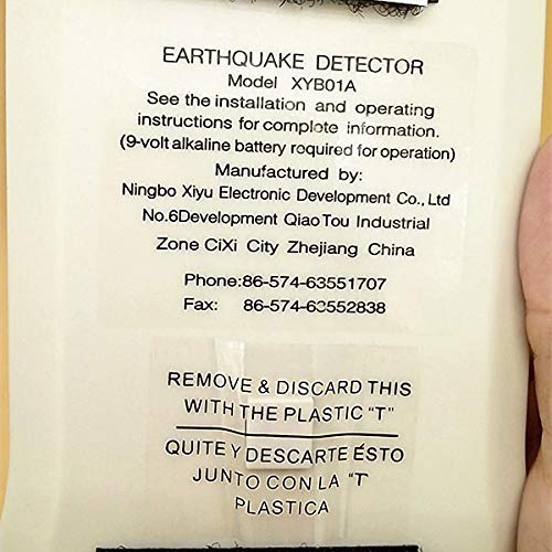 Atezch Detector Earthquake Get Early Warning of Impending Earthquake Quake Alarms