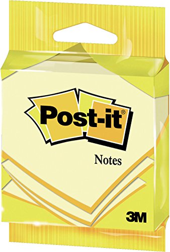 POSTIT NOTE 76MM X 76MM YELLOW, 12 Pezzi