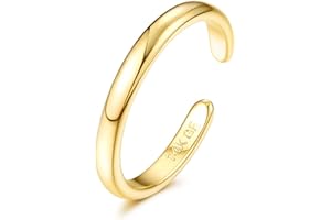 Jstyle 14k Gold Filled Toe Rings for Women Adjustable Toe Ring Band Rings Cubic Zirconia Daisy Flower Toe Rings Summer Beach Foot Jewelry