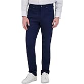 Kirkland Signature Men's Stretch Comfort Tapered Fit Brushed 5 Pocket Pant
