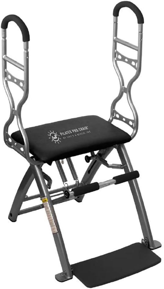 (Black) Pilates PRO Chair Max with Sculpting Handles by Life's A