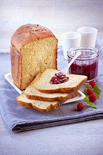 Moulinex Pain et Delices Machine à pain 1Kg 720W  20 programmes automatiques Programme sans gluten Programme yaourt Pain maison Pizza Pâte Confiture Porridge Yaourt Fromage frais Noir Inox OW240E30