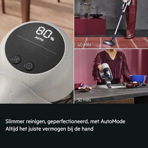 Aspirateur Balai sans Fil 7000 AP72UB21AM, Aspirateur à Manche et à Main 2 en 1, Jusqu'à 50 Min d'Utilisation, AllFloor Auto LED Buse pour Tous Sols, Filtration HEPA en 6 étapes, 0,3 L