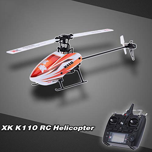 millet16zjh XK K110 6CH 3D 6G System Brushless Motor RTF Remote Controlled RC Helicopter