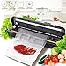 Vacuum Sealer Machine, Moer Sky Food Saver Vacuum Sealer, Multifunction Automatic Vacuum Sealer for Food Preservation, Led Indicator Lights, 25pcs Sealing Bags