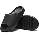 YONMOTTO Cloud Slides for Women Men, Pillow Slippers with Thick Sole, Non-Slip Shower Shoes, Quick-Drying Sandals for Indoor 