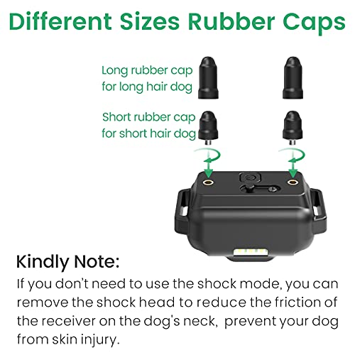 FunniPets Dog Training Collar 2600ft Range Dog Shock Collar with Remote Waterproof Electronic