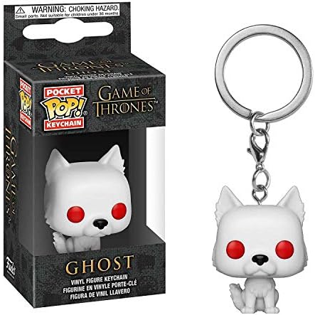 game of thrones ghost keychain