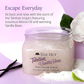 tree hut vanilla body scrub