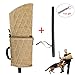 PET ARTIST Jute Dog Biting Training Sleeve for Young Dogs Fits Both Left and Right Hand for Young Dogs with PU Leather Whip Stick Set