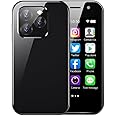Mini 4G Smartphone Unlocked, 3.0 Inch Dual Sim Quad Core Mini Phone Premium Child Phone Small Smartphone Student Pocket Cellphone, 3+32GB (Black)