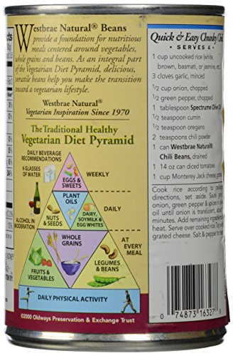 Westbrae Natural, Vegetarian Organic, Chili Beans, 15 oz - Thumbnail 4