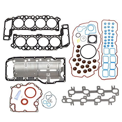 Vincos Full Gasket Set Kit Compatible with Dodge Dakota Durango Ram 1500 Compatible with jeep commander grand Cherokee 99-03 4.7L