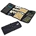 BUBM Portable Universal Wrap Electronics Accessories Travel Organizer/Hard Drive Bag/Cable Stable/Baby Healthcare Kit (Black)