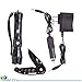 Premium LED Tactical Flashlight Kit, with Single Blade Folding Knife, Rechargeable Charger Included, Ultra Bright, Water Resistant Torch, Adjustable Focus, 5 Modes, Perfect for Travel!