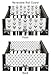 Sweet Jojo Designs 2-Piece Grey Side Crib Rail Guards Baby Teething Cover Protector Wrap for Woodland Arrow Collection by